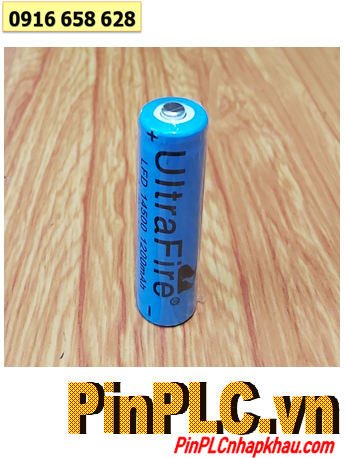 Ultrafire LFD-14500; Pin sạc 3.7v Ultrafire LFD-14500 1200mAh (Chỉ sử dụng cho đèn pin)